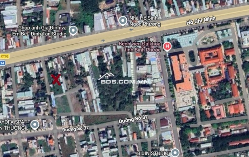 Bán đất có nhà, giáp QL14, gần BV đa khoa tỉnh, trường học, khu CN